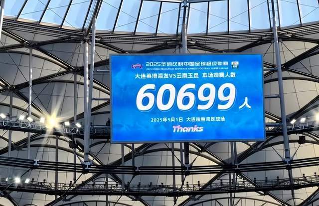 亚洲第一主场:大连英博本赛季场均58107人,排英超前6!